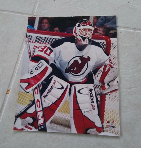 Martin Brodeur New Jersey Devils Vintage Photo File 8 X 10 Picture NHL Goalie Cover