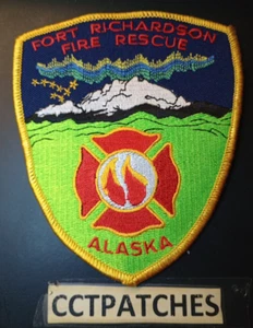 FORT RICHARDSON, ALASKA FIRE DEPARTMENT PATCH AK - Picture 1 of 2