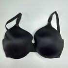 Warners Bra 34D Satin Underwire Padded Cups Adjustable Simply Perfect 4020