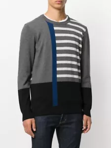 Diesel K-Stripy Herren Freizeit Slim Fit Pullover Langarm T-Shirt - Bild 1 von 3