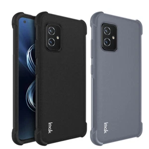 IMAK Airbag Anti-Drop TPU Matte Sandy Feel Soft Case For Asus Zenfone8 ZS590KS - Picture 1 of 13