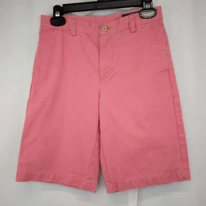 Vineyard Vines Boy's Size 16 Salmon Pink Shorts Performance Golf Chino Shorts - Picture 1 of 6