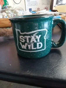 Vantage Oregon Wild River Brewery Kaffeebecher ist eine Keramiktasse mit den Maßen 3 1/2 Zoll - Bild 1 von 6