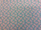 Henry Glass - Hop To It By Shelly Comiskey - Bunny Feet Fabric 100% Cotton Blue