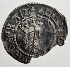 1485-1509 Henry VII Half-Groat London Rose Silver Hammered Coin | a7089