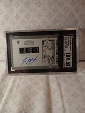 2019 Panini Contenders Draft Picks Ja Morant Auto On Card Print Plate RC 1/1 SGC
