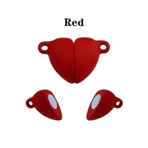 Heart Shaped Magnet Connectors - Bracelet Necklace Charms Jewelry Making Clasps - Picture 1 of 59