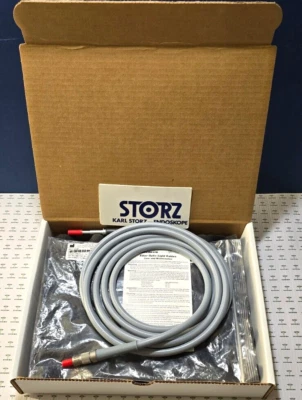 Cable de fibra óptica Karl Storz 495 NE 4,8 mm x 300 cm autoclave (Alemania) Foto 1 de 4