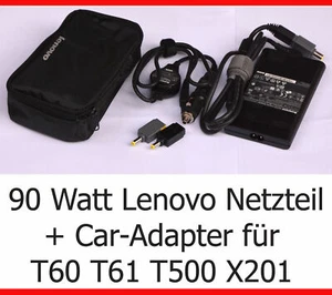 NETZTEIL CARADAPTER LENOVO 41R0139 IBM THINKPAD T60 T61 T500 X60 X61 X201 CAR-5  - Bild 1 von 1