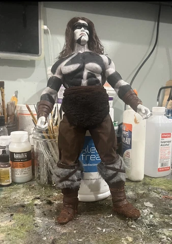 1/6 scale conan the barbarian War Painted Phicen Body M35 Body Cover