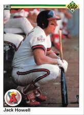 1990 Upper Deck Baseball Jack Howell California Angels #19