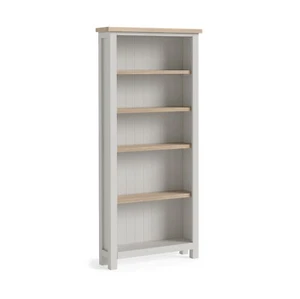 light grey large bookcase, Large Bookcase, Large Shelving Unit, Grey Bookcase - Picture 1 of 24