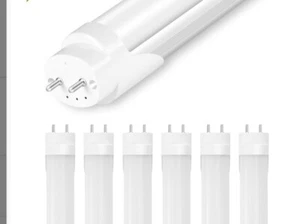 Mariqiyy 4ft T8 LED 25 Pack 85-265v 18watt CCT 6000k Frosted - Picture 1 of 2