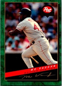 1994 Post Cereal #8 Mo Vaughn Red Sox