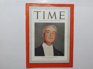 Time Magazine October 10 1938 Vol 32 #15 Russian Conductor Serge Koussevitzky 7X - Picture 1 of 1