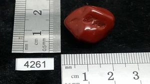 JASPE ROUGE pierre roulee mineraux lithotherapie déco reiki collection quartz - Picture 1 of 1