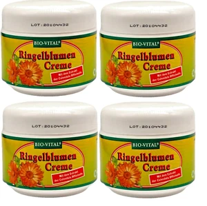 BIO-VITAL Ringelblumen Creme gut spreitende Öle Calendula 4x 125 ml - Bild 1 von 3