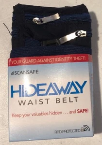 Hideaway Hüftgürteltasche blau RFID geschützt Einheitsgröße neu mit Etikett LBB76 - Bild 1 von 3