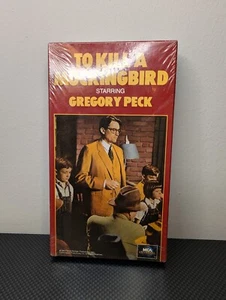 To Kill A Mockingbird VHS 1987 Gregory Peck New Factory Sealed 1962 Movie - Picture 1 of 2