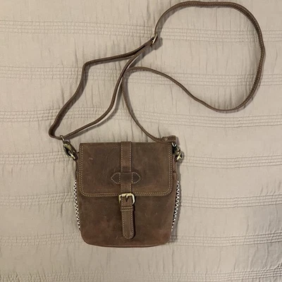 Myra Bag Rustic Brown Crossbody - Image 1 of 4