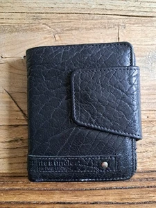 unts & uncles Leder schwarz Portmonee Geldbeutel - Bild 1 von 17