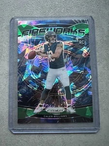 Caleb Williams RC Chicago Bears Prizm Fireworks Cracked Ice NFL Football 2024 - Bild 1 von 2