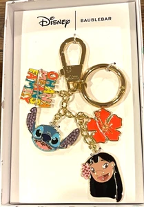 LILO & STITCH    OHANA     Bag Keychain CHARM   DISNEY x BAUBLEBAR    nib - Picture 1 of 1