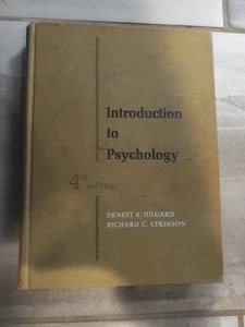 Einführung in die Psychologie 4. Auflage 1967 HC von Hilgard & Atkinson Vintage - Bild 1 von 2