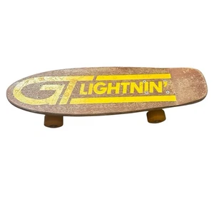 SCARCE Vintage Makaha GT LIGHTNIN’ Wooden Skateboard 1960's - SOLD AS IS - Picture 1 of 13