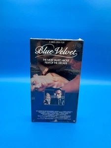 Blue Velvet (1986) Warner VHS David Lynch Dennis Hopper Cult Classic Watermarked - Picture 1 of 7