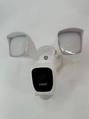 AWOW Smart WiFi Floodlight Camera, Android/iOS 2500 Lumens (E97A) - Image 1 of 4