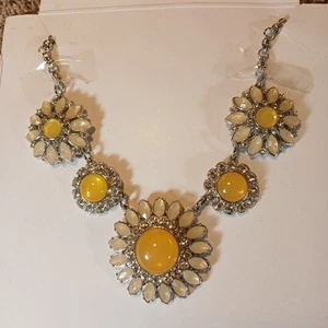 LIA SOPHIA Christina's Joy Statement Collana Costume Gioielli Disegno Floreale - Foto 1 di 1