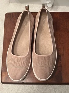 Vionic Uptown Skimmer Women's Knit Slip-on Comfort Cameo Rose/gold - 8 Medium - Picture 1 of 6