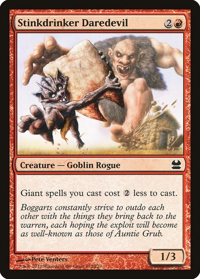 Stinkdrinker Daredevil 132 LP Normal Modern Masters MTG EN - Image 1 of 1