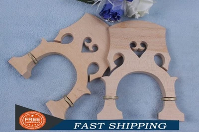 1pcs 3/4 Upright Bass Bridge Metal Screws Fine Maple Adjustable Height - Image 1 of 4