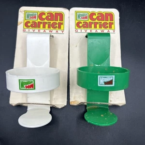 Vintage Promotional Mountain Dew Can Carrier Giveaway - Unused on Card Mtn Dew - Picture 1 of 4