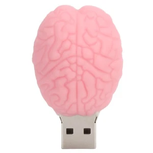 2.0 USB Flash Drive Pendrive Computer Data Storage Cartoon Brain FY - Afbeelding 1 van 20