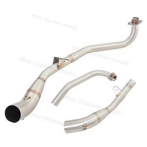 51mm For Honda GROM125 MSX125 2021-2025 Connect Tube Exhaust Muffler Header Pipe - Picture 1 of 8