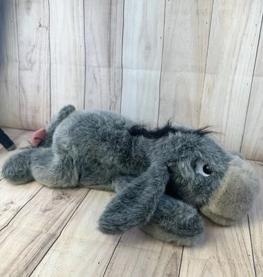 VTG Walt Disney World Eeyore Plush Stuffed Animal 15” Pooh Detachable Tail - Image 1 of 4