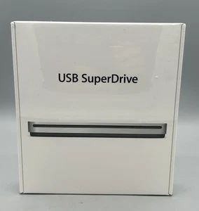 Apple USB SuperDrive MD564ZM/A External Optical Drive A1379 - Sealed - Afbeelding 1 van 5
