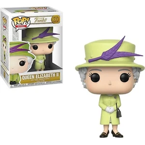 FIGURA DE VINILO FUNKO QUEEN ELIZABETH II 3.75" POP REALS TOTALMENTE NUEVA 01 - Imagen 1 de 3