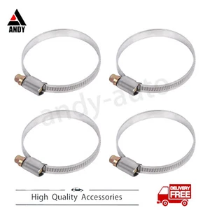 4 PCS Narrow Band 9mm Steel Hose Clamp 40-60mm HC40-60/9 - Picture 1 of 11