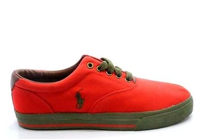 POLO RALPH LAUREN 816117224L5E VAUGHN Hombre (M) Tomate Lona Estilo de Vida - Imagen 1 de 6