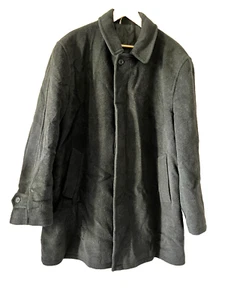 Pierre Balmain Paris Wool Coat (made in Italy) - Black - sz It58 R/US48 - Picture 1 of 11