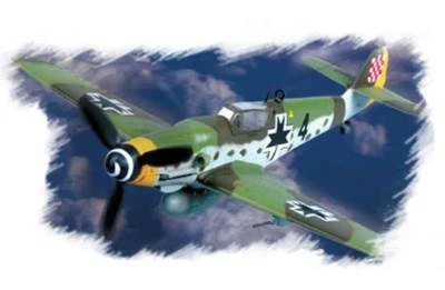 Messerschmitt Me Bf109G-10 Allemagne Croatie 1945 Modèle Kit 1:72 NEUF — 第 1/2 张图片