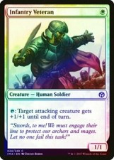 Infantry Veteran FOIL Iconic Masters Near Mint NM MTG Magic the Gathering