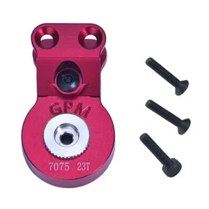 GPM Alum 7075 Servo Saver Steering 23T Red w/ Built-In Spring for Arrma Gorgon - Picture 1 of 3