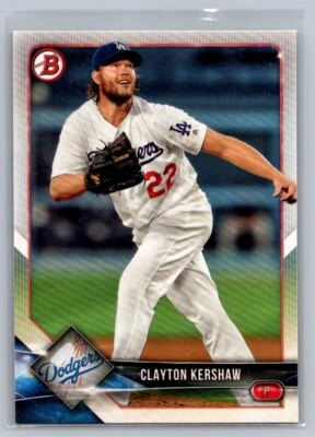 2018 Topps Holiday Bowman #TH-CK Clayton Kershaw - Image 1 of 2
