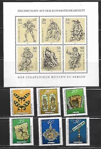 German Dem Rep, MNH, Sheet of 6, #1935-#1940, & #1958-#1963, Issued 1978 - Picture 1 of 1