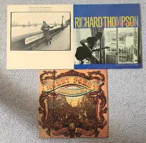 RICHARD THOMPSON-HOKEY POKEY,HAND OF KINDNESS & SMALLTOWN ROMANCE-ALL G.COND - Picture 1 of 2